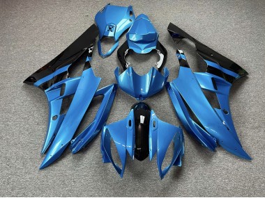 Blu Cielo & Nero 06-07 Yamaha R6 Carene Moto