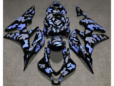 Blu & Grigio Mimetico 07-08 Honda CBR600RR Carene Moto