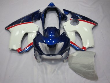 Blu Intenso Bianco & Rosso 99-00 Honda CBR600 F4 Carene Moto