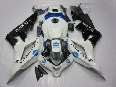 Blu Konica Minolta & Nero 07-08 Honda CBR600RR Carene Moto