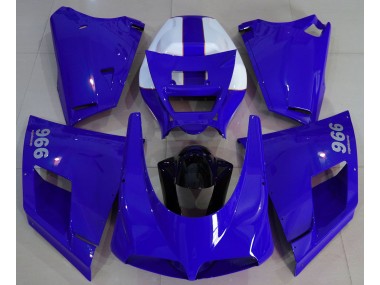 Blu Lucido 93-05 Ducati 996 748 916 998 Carene Moto