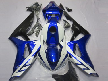 Blu Lucido & Argento 06-07 Honda CBR1000RR Carene Moto