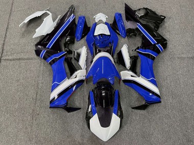 Blu Lucido Bianco & Nero 17-23 Honda CBR1000RR Carene Moto