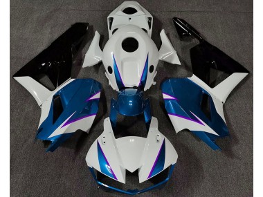 Blu Lucido Bianco & Viola 13-23 Honda CBR600RR Carene Moto