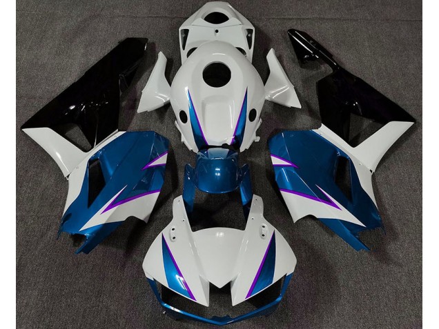 Blu Lucido Bianco & Viola 13-23 Honda CBR600RR Carene Moto