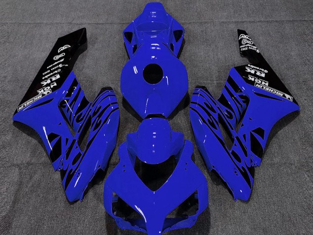 Blu Lucido Fiamma 04-05 Honda CBR1000RR Carene Moto Blu Lucido Fiamma 04-05 Honda CBR1000RR Carene Moto
