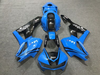 Blu Lucido & Loghi 13-23 Honda CBR600RR Carene Moto