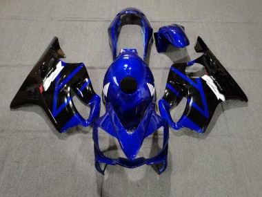 Blu Lucido & Nero 04-07 Honda CBR600 F4i Carene Moto