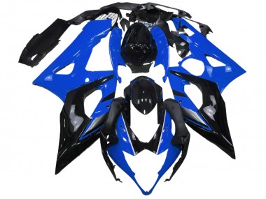 Blu Lucido & Nero 05-06 Suzuki GSXR 1000 Carene Moto