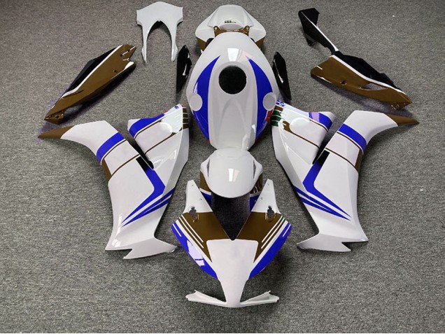 Blu Lucido & Nero Sfumato 12-16 Honda CBR1000RR Carene Moto Blu Lucido & Nero Sfumato 12-16 Honda CBR1000RR Carene Moto
