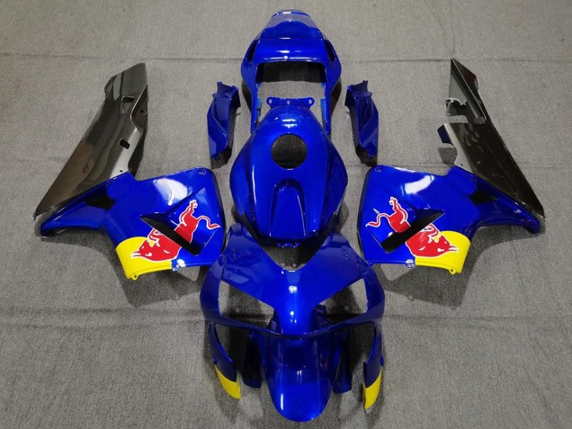 Blu Lucido Rosso Toro 03-04 Honda CBR600RR Carene Moto Blu Lucido Rosso Toro 03-04 Honda CBR600RR Carene Moto