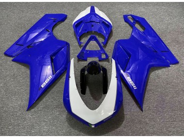 Blu Lucido Sp 07-14 Ducati 848 1098 1198 Carene Moto