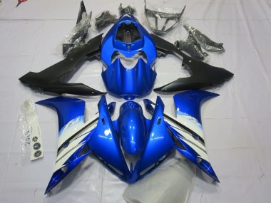 Blu & Nero 04-06 Yamaha R1 Carene Moto