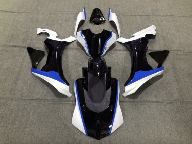 Blu Nero & Bianco 15-19 Yamaha R1 Carene Moto