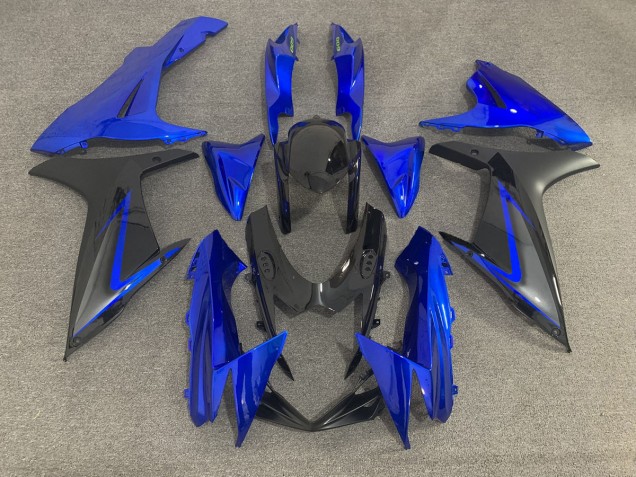 Blu Nero & Grigio 11-24 Suzuki GSXR 600-750 Carene Moto Blu Nero & Grigio 11-24 Suzuki GSXR 600-750 Carene Moto