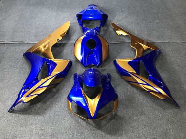 Blu & Oro 06-07 Honda CBR1000RR Carene Moto