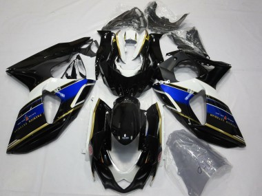 Blu & Oro 09-16 Suzuki GSXR 1000 Carene Moto