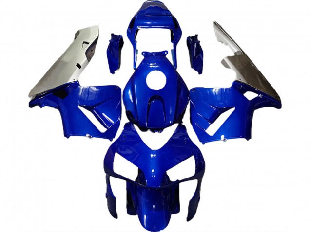 Blu Profondo & Argento 03-04 Honda CBR600RR Carene Moto Blu Profondo & Argento 03-04 Honda CBR600RR Carene Moto