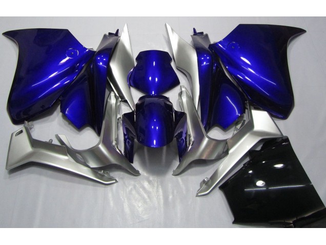 Blu Profondo & Argento 10-13 Honda VFR1200 Carene Moto