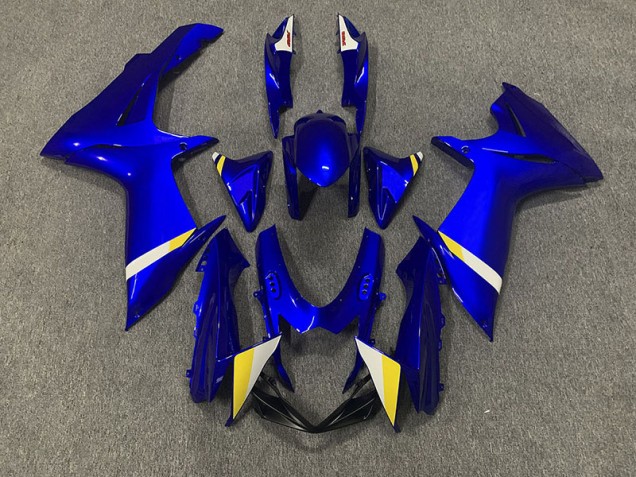 Blu Profondo Marchiato Suzuki 11-24 Suzuki GSXR 600-750 Carene Moto Blu Profondo Marchiato Suzuki 11-24 Suzuki GSXR 600-750 Carene Moto