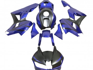 Blu Profondo & Nero Opaco 13-23 Honda CBR600RR Carene Moto