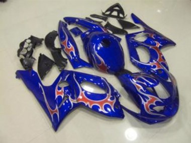 Blu Rosso & Argento Lucido 98-07 Yamaha YZF600 Carene Moto