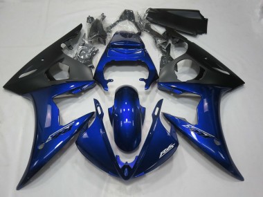 Blu Scuro Lucido 05 Yamaha R6 Carene Moto