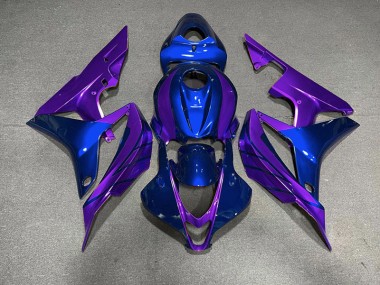 Blu & Viola 07-08 Honda CBR600RR Carene Moto