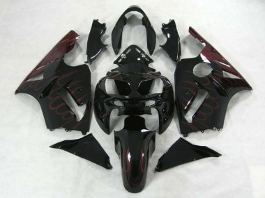 Borgogna Fiamma 02-05 Kawasaki ZX12R Carene Moto