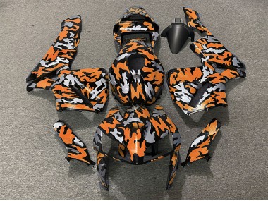 Camo & Arancione 05-06 Honda CBR600RR Carene Moto