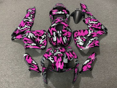 Camo & Rosa Caldo 05-06 Honda CBR600RR Carene Moto
