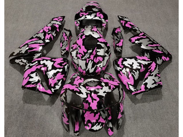 Camo & Rosa Chiaro 05-06 Honda CBR600RR Carene Moto Camo & Rosa Chiaro 05-06 Honda CBR600RR Carene Moto