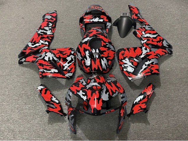 Camo & Rosso 05-06 Honda CBR600RR Carene Moto Camo & Rosso 05-06 Honda CBR600RR Carene Moto