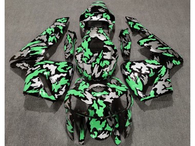 Camo & Verde Chiaro 05-06 Honda CBR600RR Carene Moto