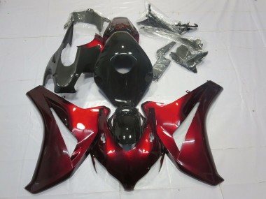 Caramella Rossa & Nera 08-11 Honda CBR1000RR Carene Moto