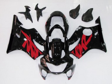Decalcomania Rossa Nera Lucida 99-00 Honda CBR600 F4 Carene Moto
