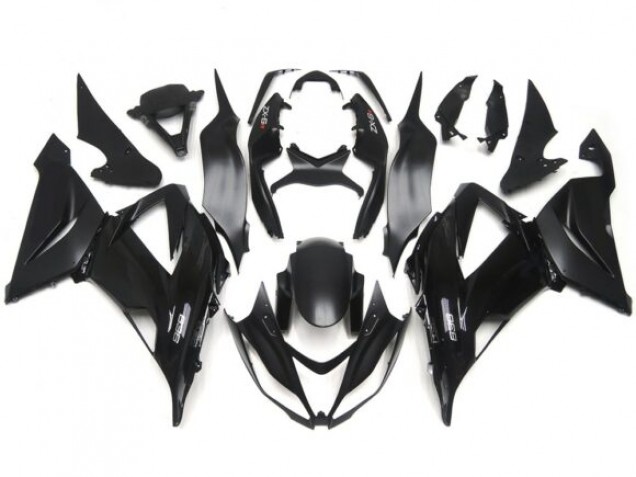 Decalcomanie Lucide Semplici Nere Lucide/Opache 13-18 Kawasaki ZX6R Carene Moto Decalcomanie Lucide Semplici Nere Lucide/Opache 13-18 Kawasaki ZX6R Carene Moto