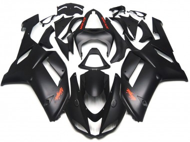 Decalcomanie Rosse Nere Opache 07-08 Kawasaki ZX6R Carene Moto