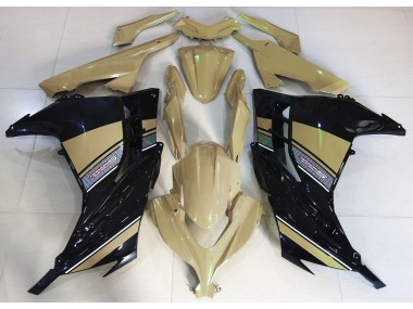 Deserto Marrone Chiaro & Nero 13-18 Kawasaki Ninja 300 Carene Moto