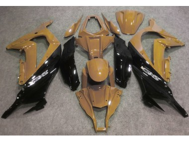 Deserto Marrone Chiaro & Nero 16-19 Kawasaki ZX10R Carene Moto