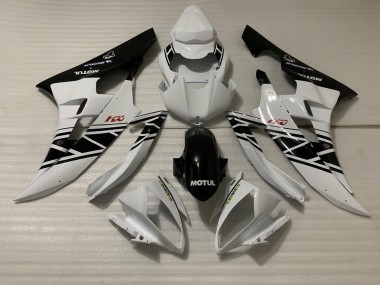 Design Bianco Nero 06-07 Yamaha R6 Carene Moto