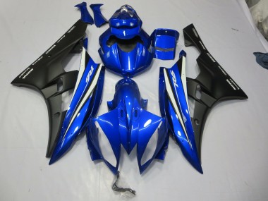 Design Blu & Nero 06-07 Yamaha R6 Carene Moto
