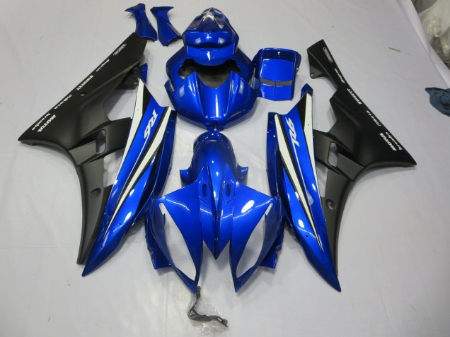 Design Blu & Nero 06-07 Yamaha R6 Carene Moto Design Blu & Nero 06-07 Yamaha R6 Carene Moto