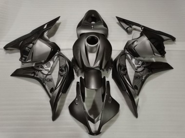 Design Personalizzato Nero Opaco 09-12 Honda CBR600RR Carene Moto