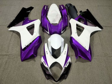 Design Personalizzato Viola 07-08 Suzuki GSXR 1000 Carene Moto