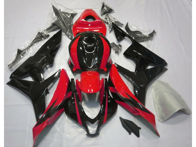 Design Rosso & Nero OEM 07-08 Honda CBR600RR Carene Moto Design Rosso & Nero OEM 07-08 Honda CBR600RR Carene Moto