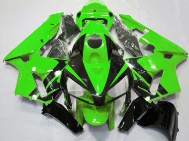 Design Verde & Nero Lucido 05-06 Honda CBR600RR Carene Moto
