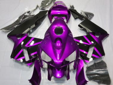 Design Viola & Nero Lucido 05-06 Honda CBR600RR Carene Moto