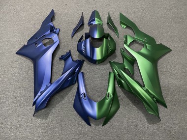 Divisione Blu & Verde 17-21 Yamaha R6 Carene Moto