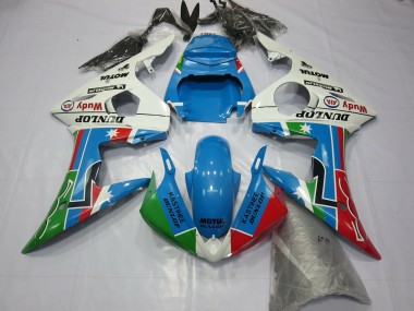 Dunlop Progettazione 03-04 Yamaha R6 Carene Moto